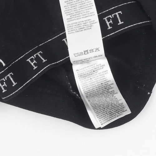 Firetrap Girls Black Pullover Hoodie 6-7 Years Cotton