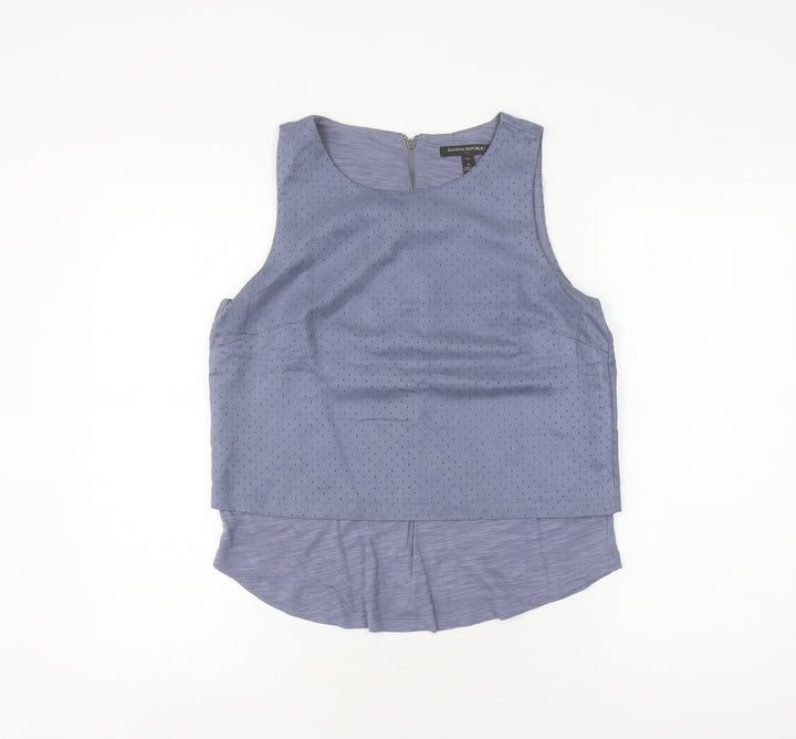 Banana Republic Women's Blue Petite Blouse S