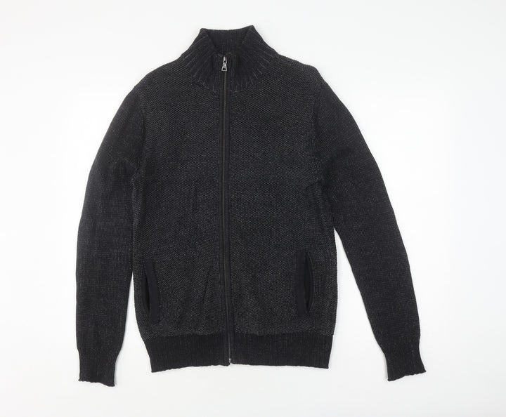 Guess Men's XS Black Full Zip Jumper