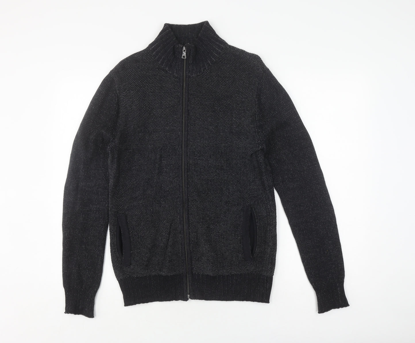 Guess Men's XS Black Full Zip Jumper