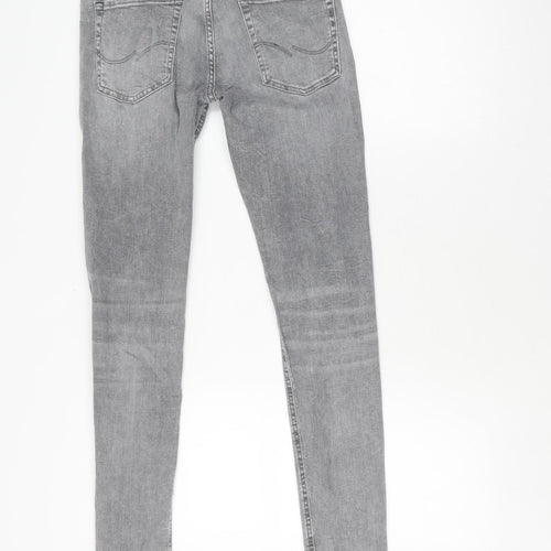 Jack & Jones Men's Grey Skinny Jeans, Size 29 Regular