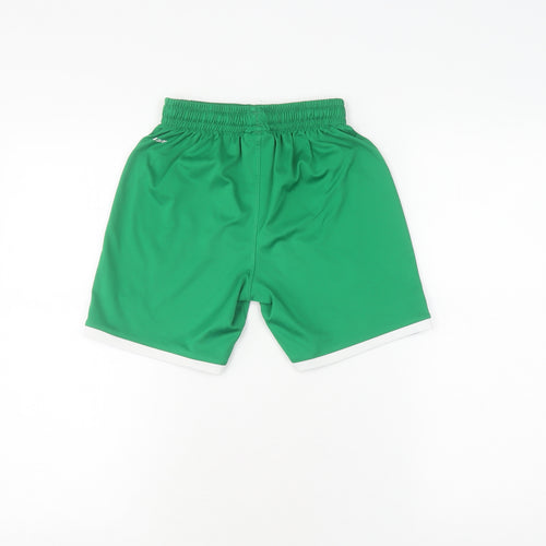 New Balance Boys' Green Athletic Shorts Size 9 Sports Ideal