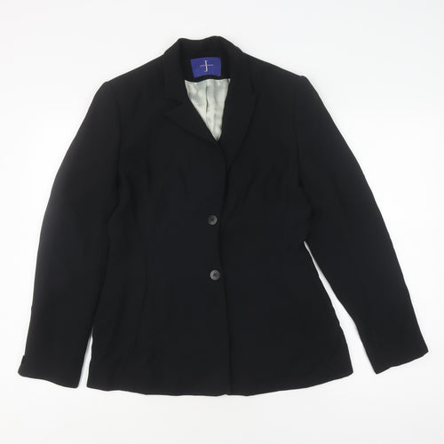 Jasper Conran Women's Black Blazer Size 12 Business Wear