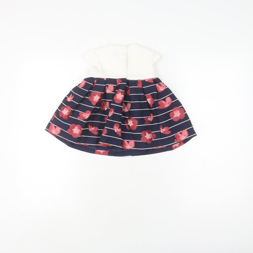 Jasper Conran Girls Multicoloured Floral A-Line Dress 3-6 Months