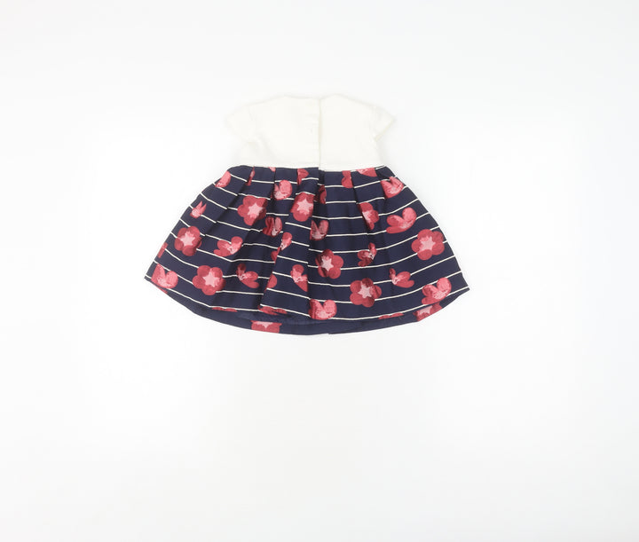 Jasper Conran Girls Multicoloured Floral A-Line Dress 3-6 Months
