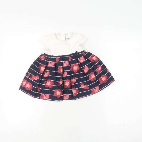 Jasper Conran Girls Multicoloured Floral A-Line Dress 3-6 Months