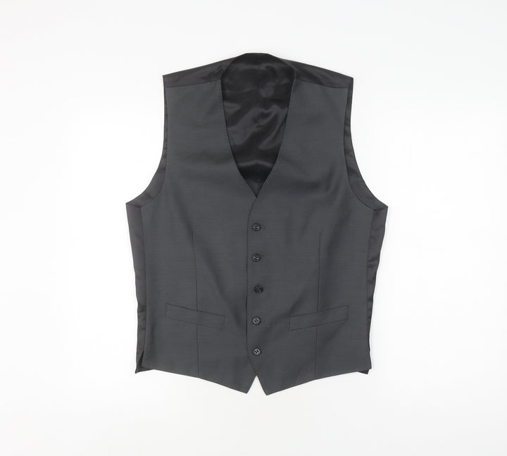 Ben Sherman Men's Black Waistcoat, size 38 Chest.