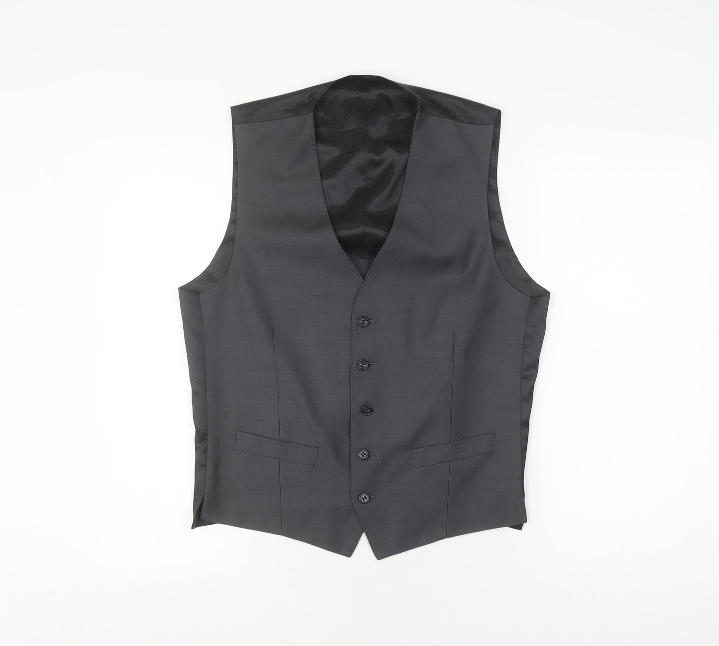 Ben Sherman Men's Black Waistcoat, size 38 Chest.
