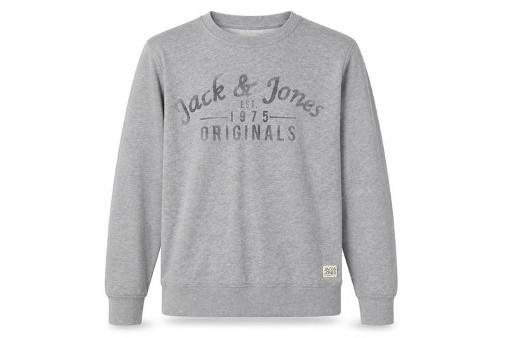 Jack & Jones Men's Grey Pullover Sweatshirt M