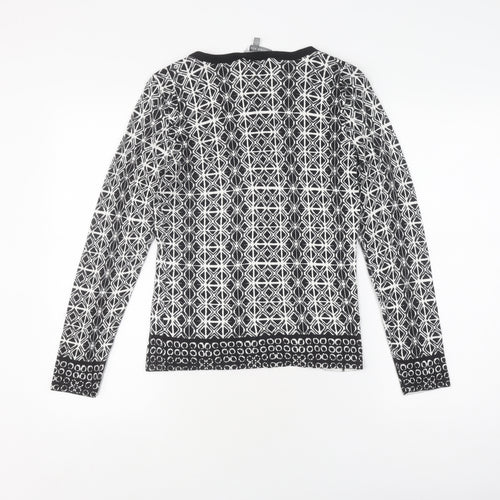 Laura Ashley Women's Geometric Knit Jumper, Size 8
