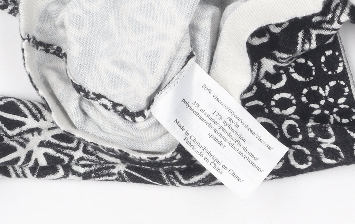 Laura Ashley Women's Geometric Knit Jumper, Size 8