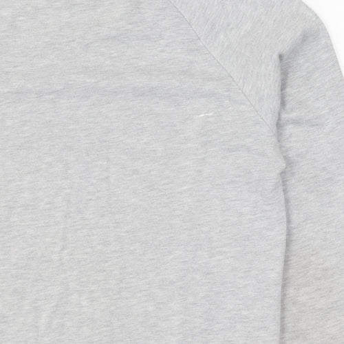 Firetrap Blackseal Grey Pullover Sweatshirt M Unisex