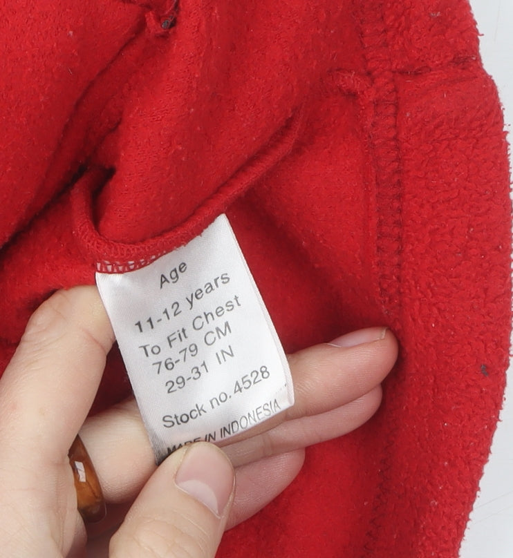 Peter Storm Boys Red Fleece Jacket 11-12 Years