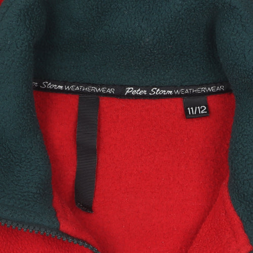 Peter Storm Boys Red Fleece Jacket 11-12 Years