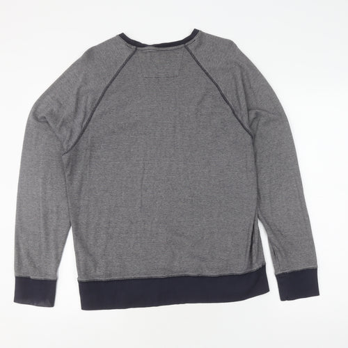 Banana Republic Unisex Grey Pullover Sweatshirt L