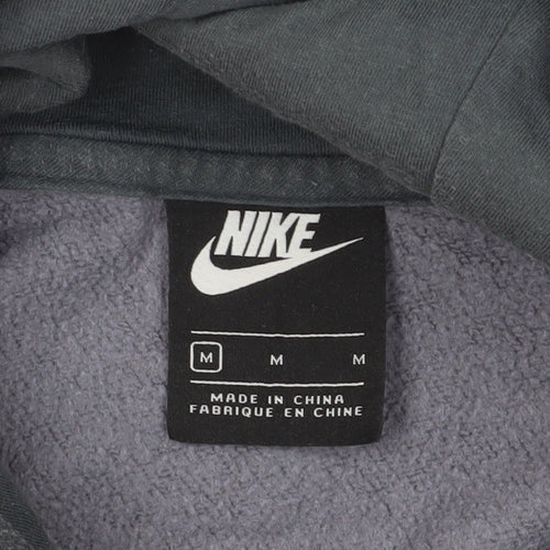 Nike Men's Grey Camouflage Pullover Hoodie M