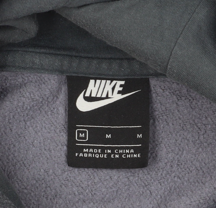 Nike Men's Grey Camouflage Pullover Hoodie M