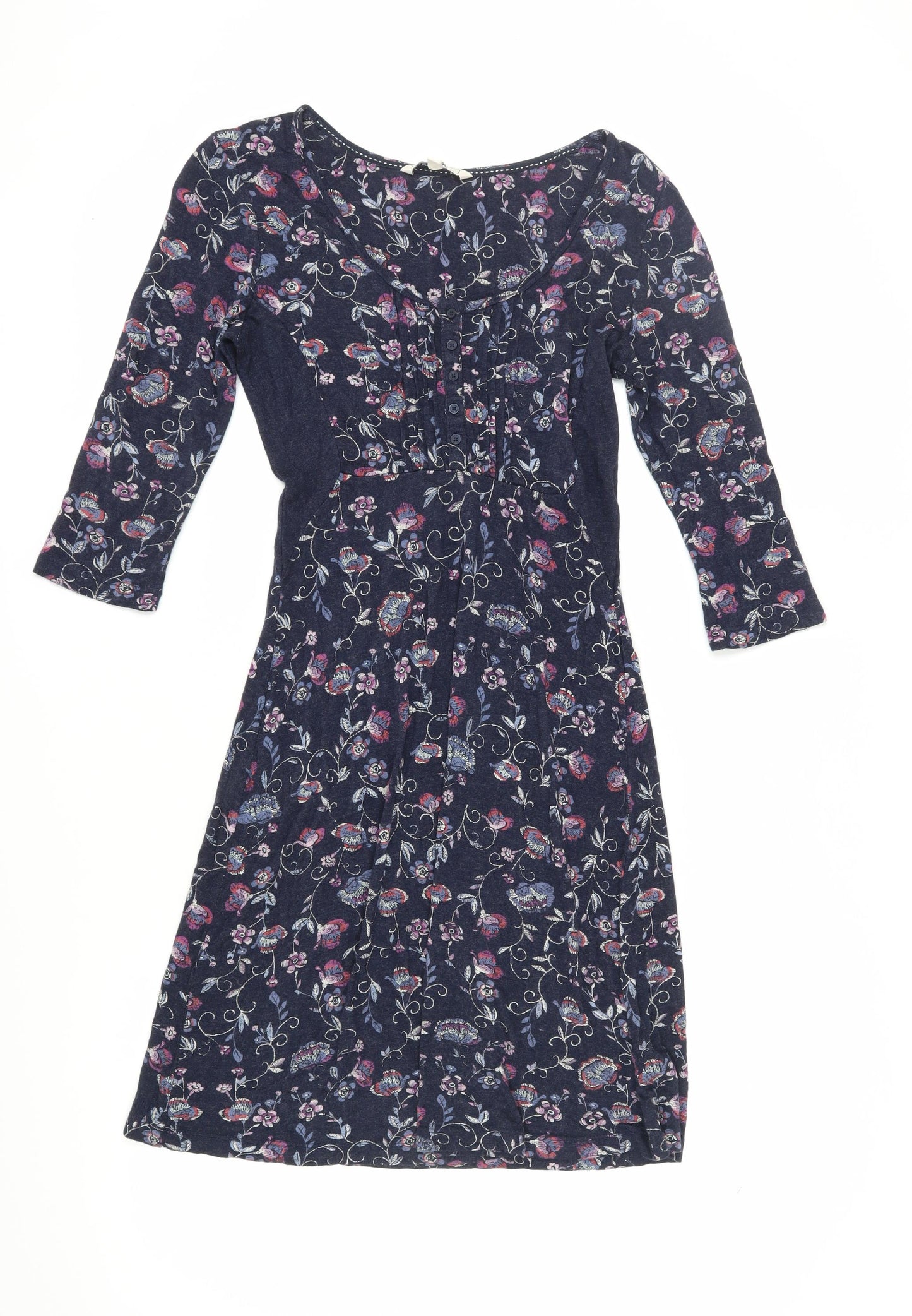 Fat Face Women's Floral A-Line Dress, Size 10