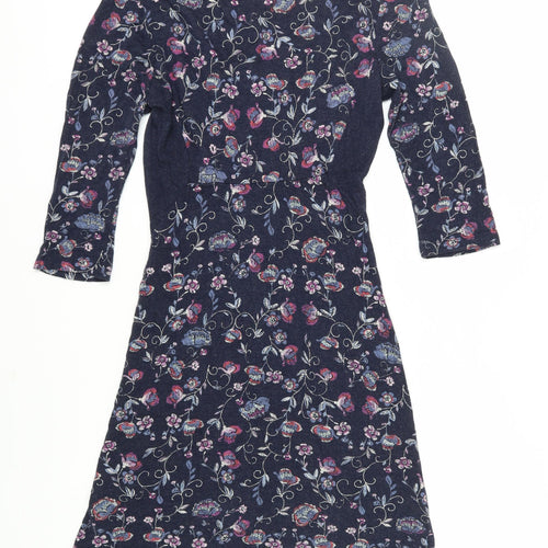 Fat Face Women's Floral A-Line Dress, Size 10
