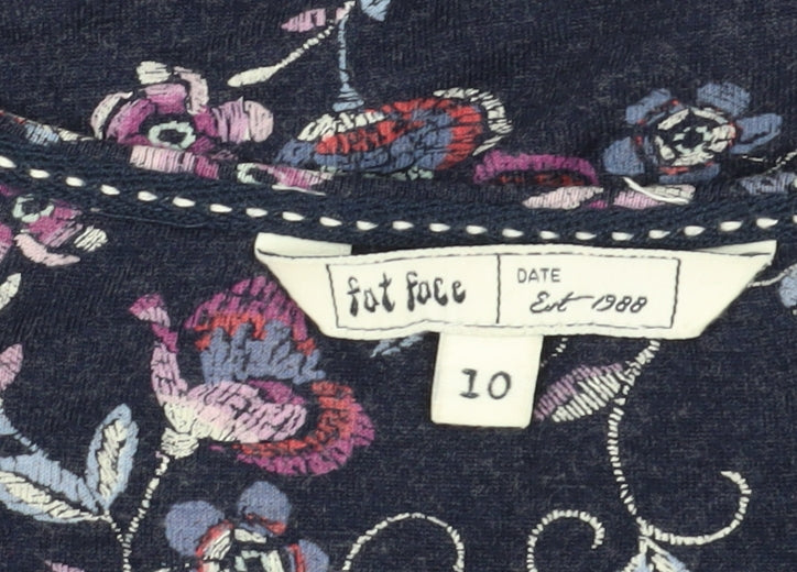 Fat Face Women's Floral A-Line Dress, Size 10