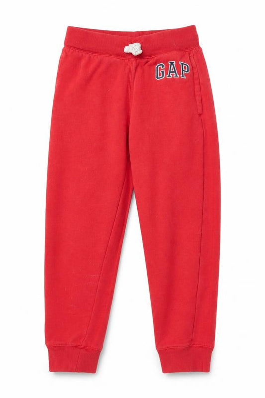 Gap Girls Red Jogger Trousers, Size M, Casual Wear