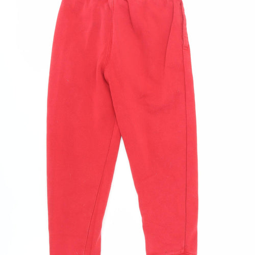 Gap Girls Red Jogger Trousers, Size M, Casual Wear