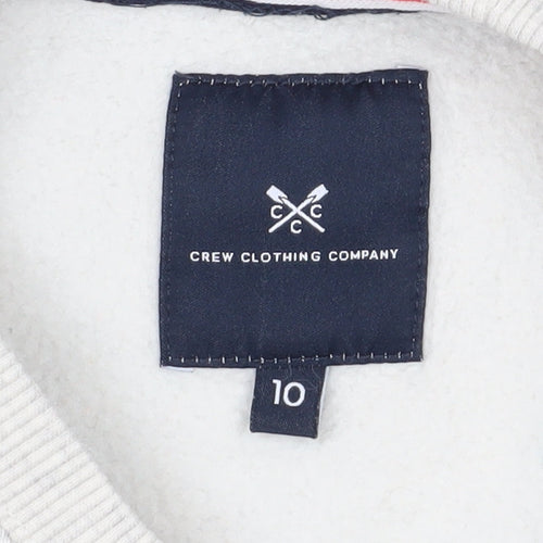 Crew Clothing Women’s Grey Sweatshirt, Size 10