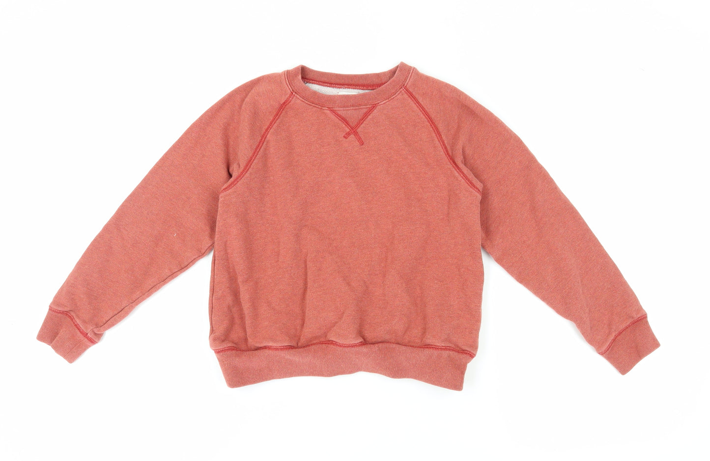 Crewcuts Girls Red Pullover Sweatshirt M Long Sleeve Casual