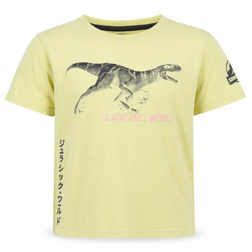 Marks and Spencer Boys Yellow Jurassic World T-Shirt, Size 9-10
