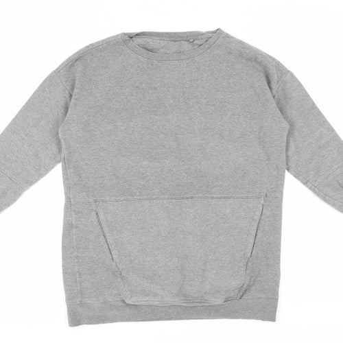Next Women's Grey Pullover Sweatshirt M
