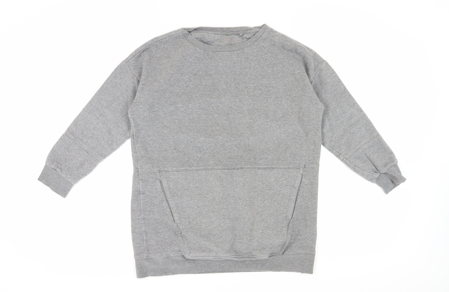 Next Women's Grey Pullover Sweatshirt M