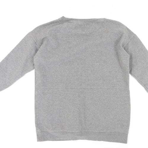 Next Women's Grey Pullover Sweatshirt M