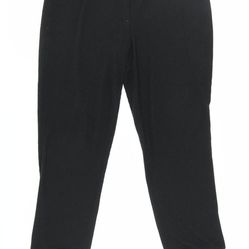 Ted Baker Women's Black Knit Lounge Pants, Size 18
