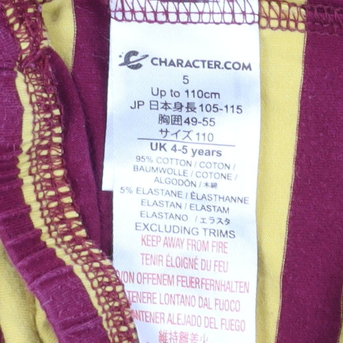 Boys Harry Potter Striped Pyjama Pants 4-5 Years Multicoloured