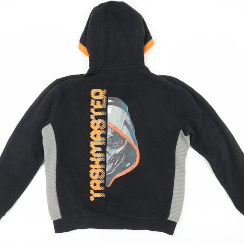 Marvel Taskmaster Hoodie M Black Full Zip Unisex