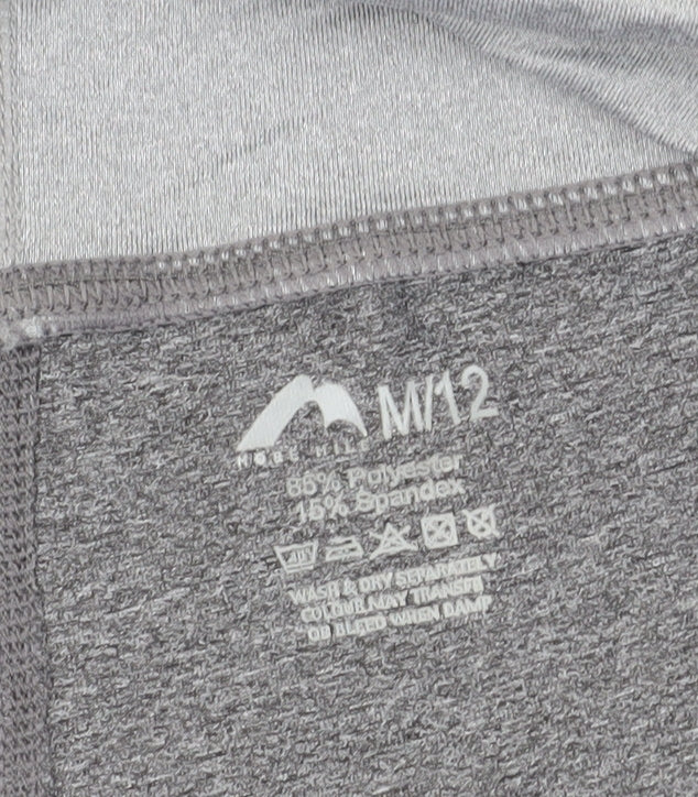 More Mile Women's Grey Athletic Shorts Size 12