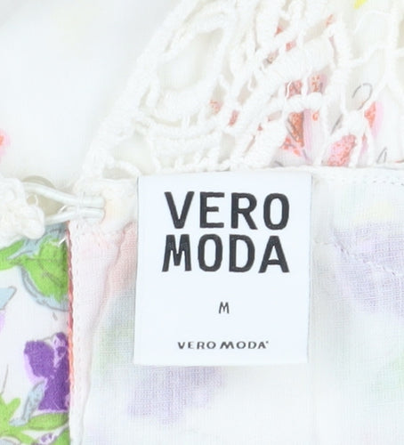 Vero Moda Women's Multicoloured Floral Shift Dress M