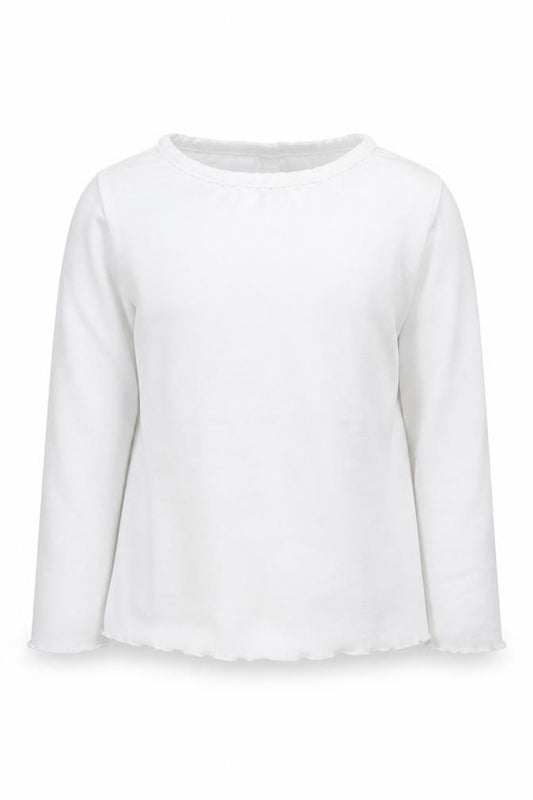 Front view of Peppa Pig unisex baby blue winter fleece top 12-24m