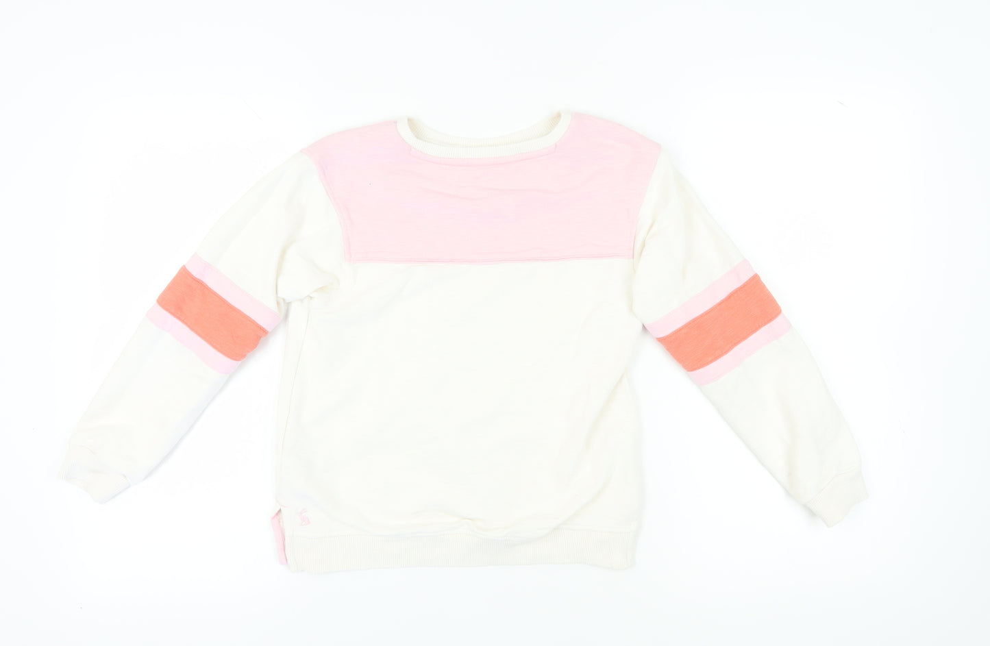 Joules Girls Ivory Pullover Sweatshirt, Size 9 Years