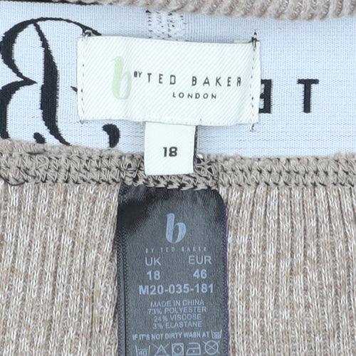 Ted Baker Women's Beige Lounge Pants Size 18