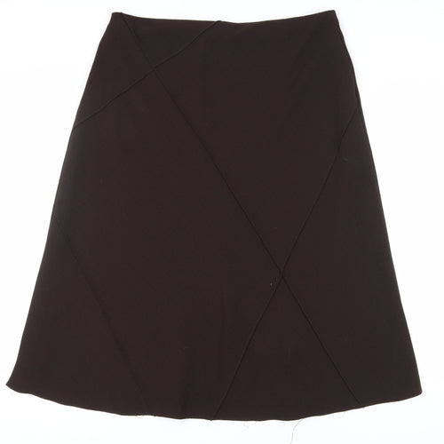 Marks and Spencer Brown A-Line Skirt Size 18