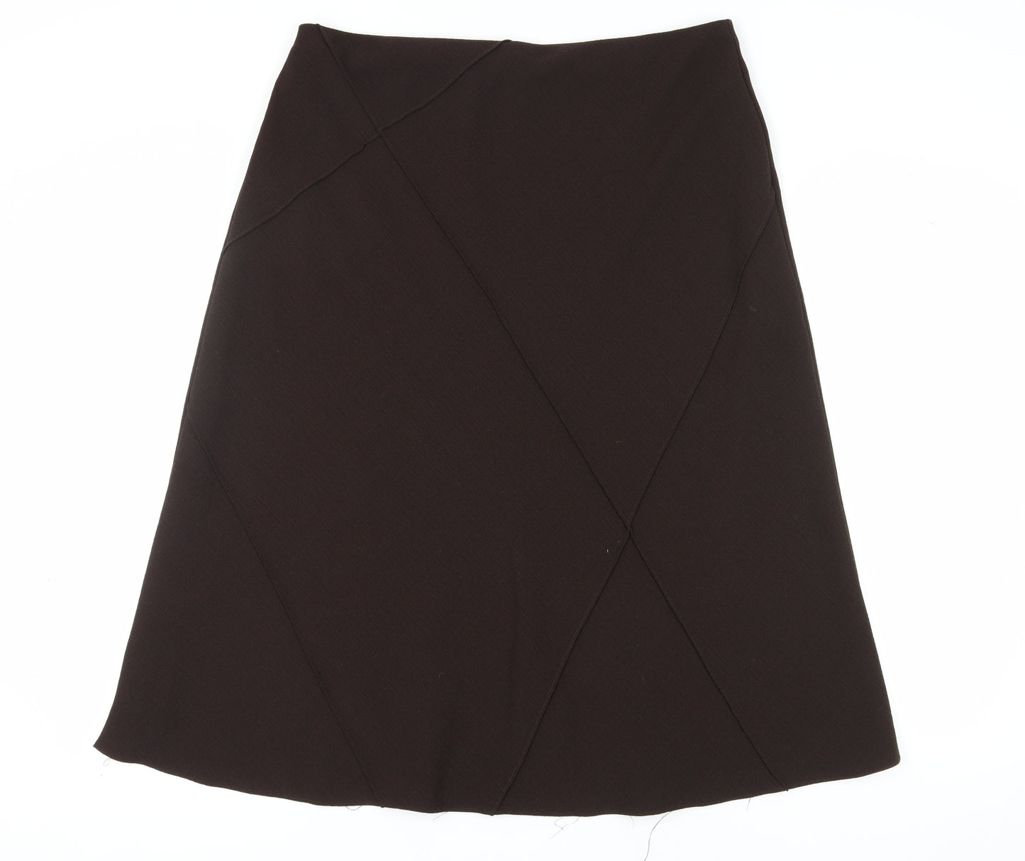 Marks and Spencer Brown A-Line Skirt Size 18