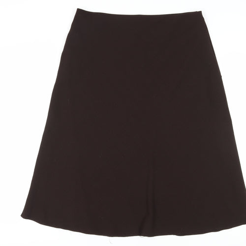 Marks and Spencer Brown A-Line Skirt Size 18