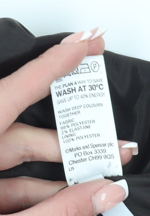 Marks and Spencer Brown A-Line Skirt Size 18