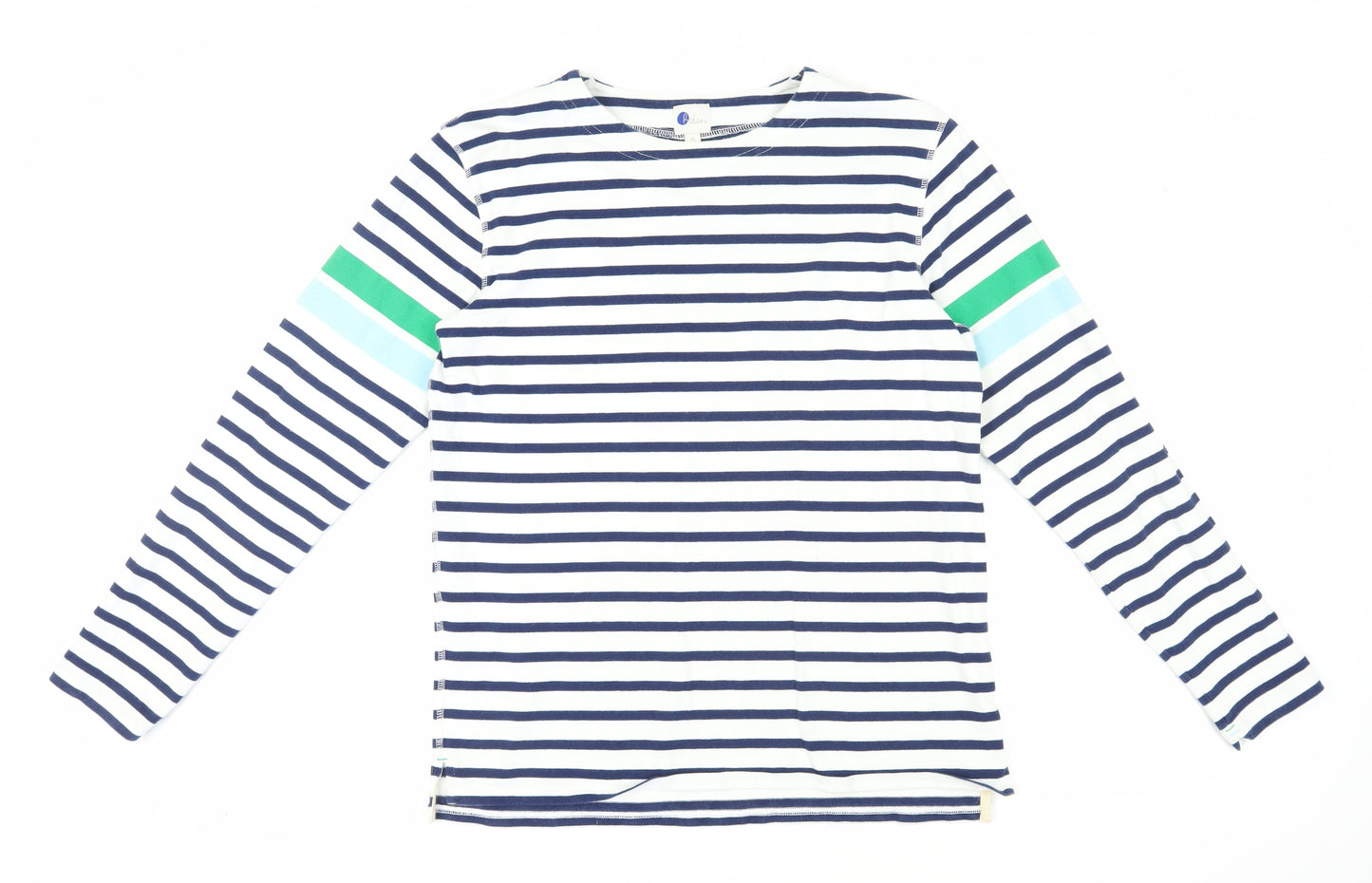 Boden Women's Multicoloured Striped Long Sleeve T-Shirt