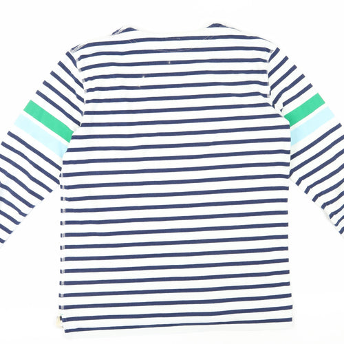 Boden Women's Multicoloured Striped Long Sleeve T-Shirt