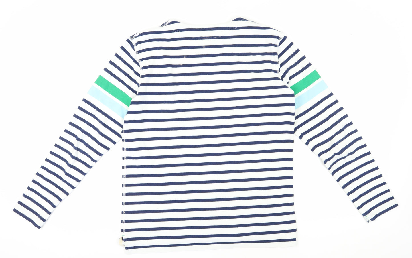 Boden Women's Multicoloured Striped Long Sleeve T-Shirt