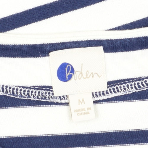 Boden Women's Multicoloured Striped Long Sleeve T-Shirt