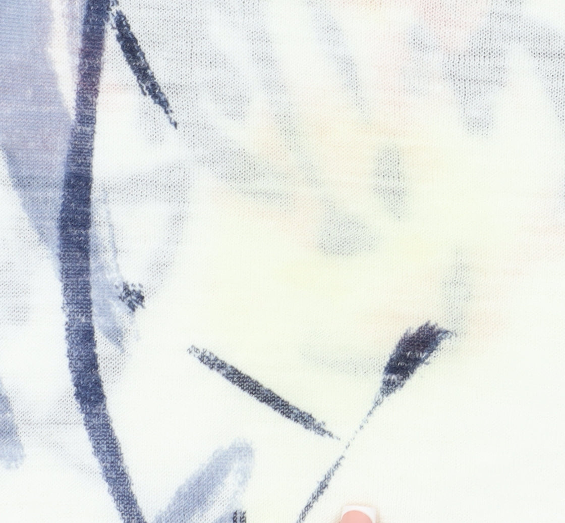 Monsoon Women's Multicoloured Floral T-Shirt - Size M