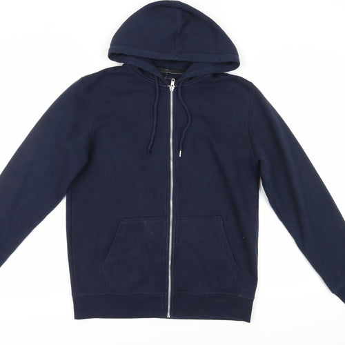 Burton Men's Blue Medium Full Zip Hoodie